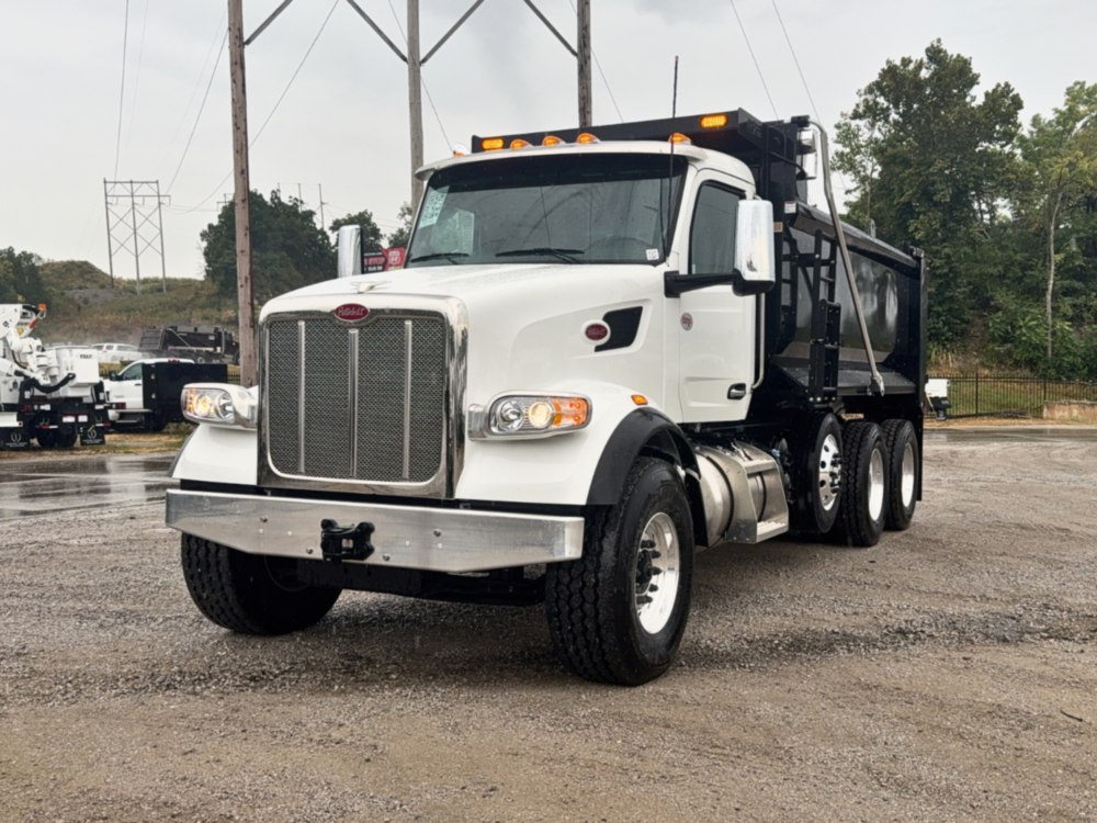 2025 Peterbilt 567 8x4 16' Load King Dump Truck