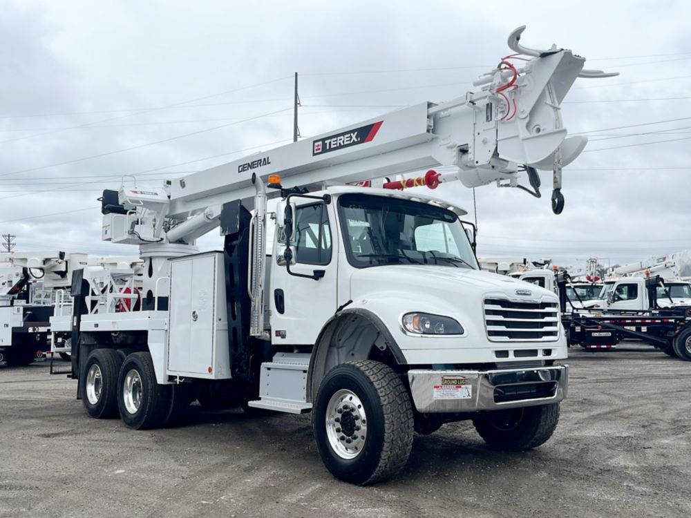 Terex Utilities GEN 65 Digger Derrick on 2025 Freightliner M2106 6x6