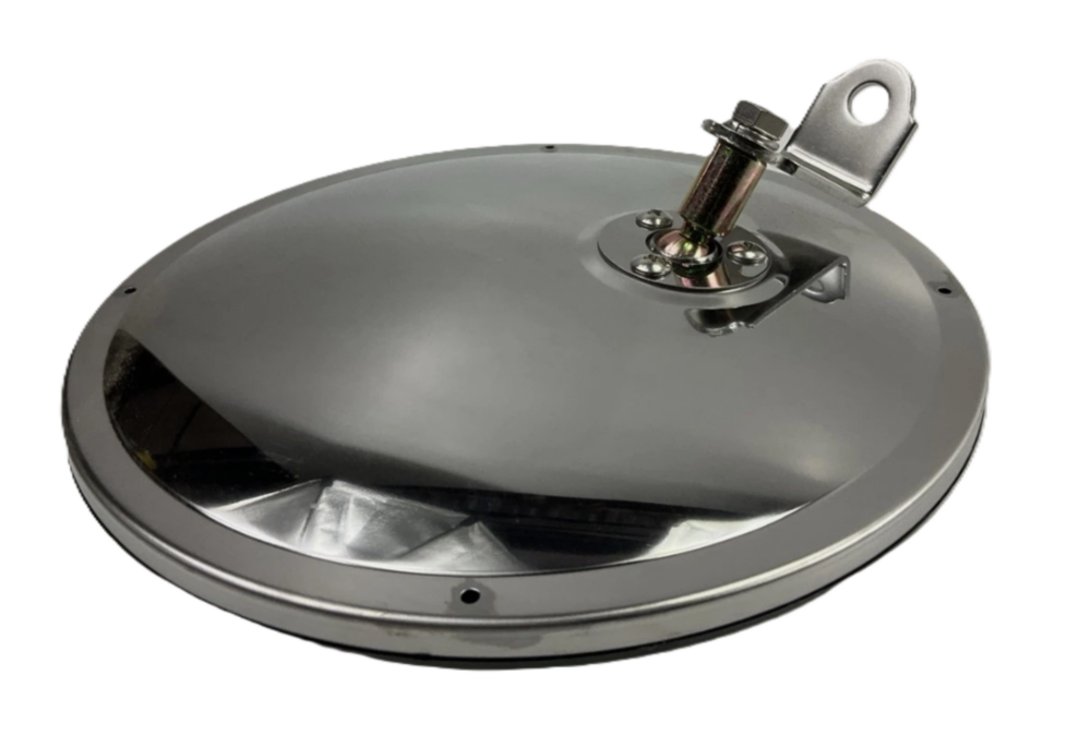 Automann Convex Mirror w/ Bracket 8.5in Off/Stud