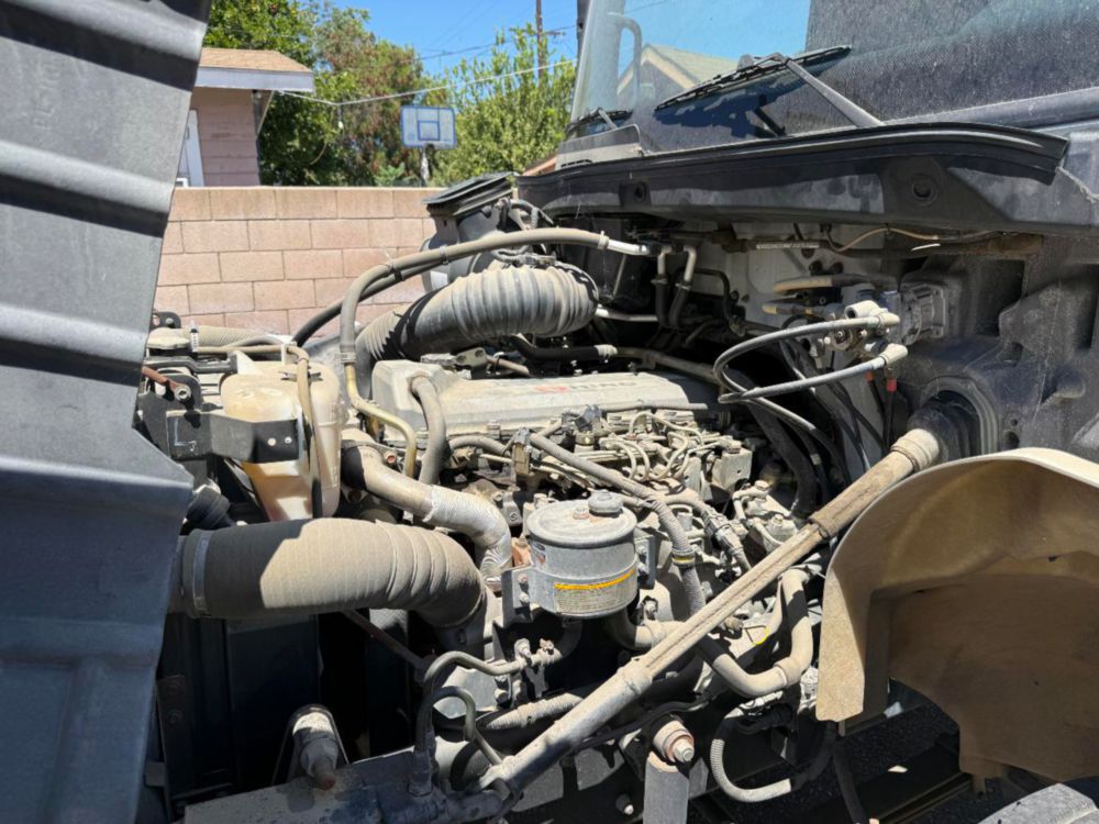 2007 Single Hino 268 Box Truck