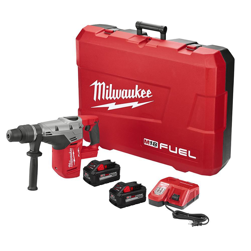 Milwaukee M18 1-9/16" SDS Max Rotary Hammer Kit