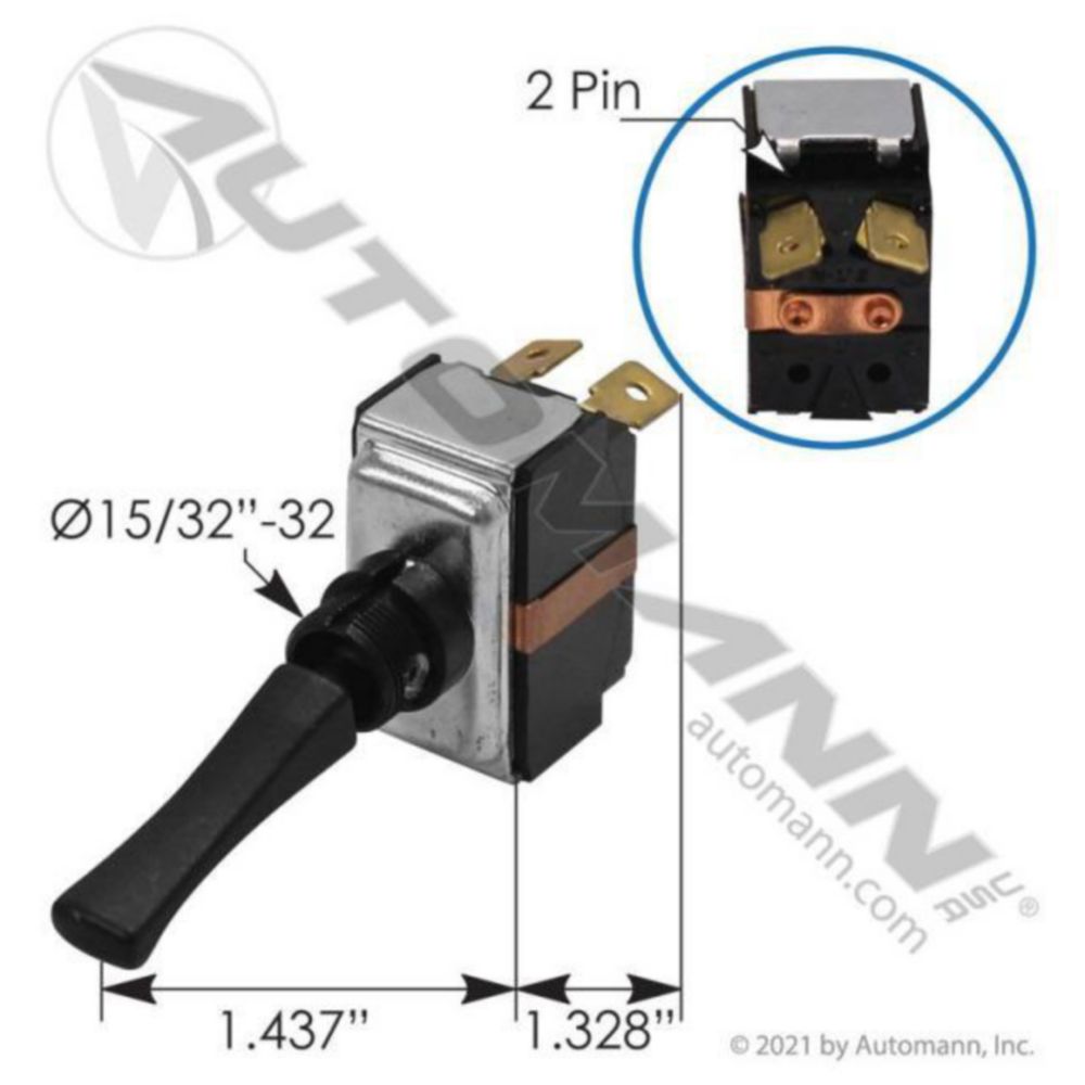 Automann Headlamp Switch Kenworth