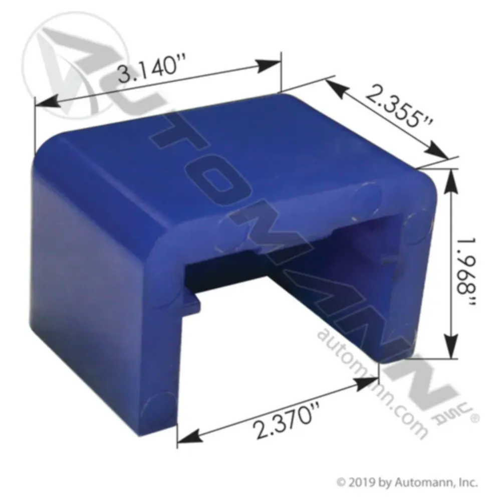 Automann Hood Bumper Poly Peterbilt