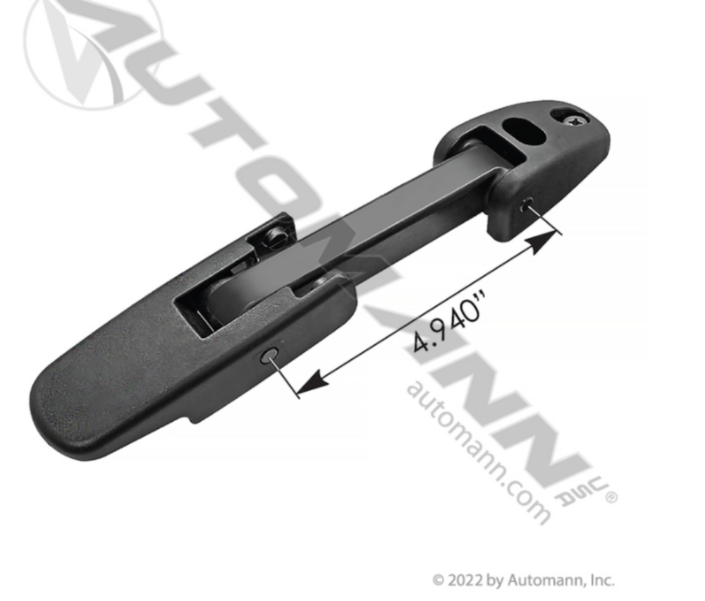 Automann Hood Latch w-Base Peterbilt