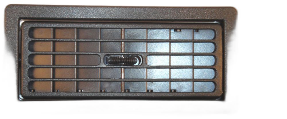 BLACK LOUVER ASSEMBLY-BLUE BIR