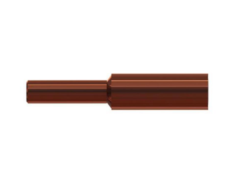 Travis UGD Copper Ferrule, 1/0, 2/0, #2, 4/0, Threaded/Plugged, Shrouded/Unshrouded
