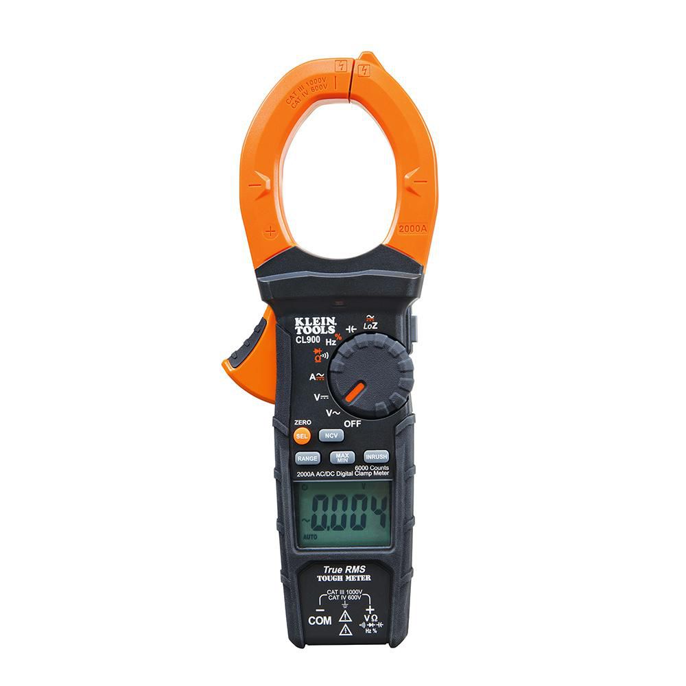 Klein Tools Digital Clamp Meter, 2000 Amp