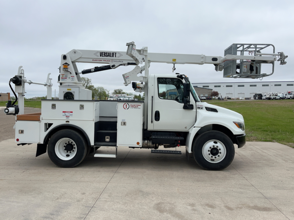 2025 International MV607 4x2 Versalift VTP-40-NE Cable Placer Truck