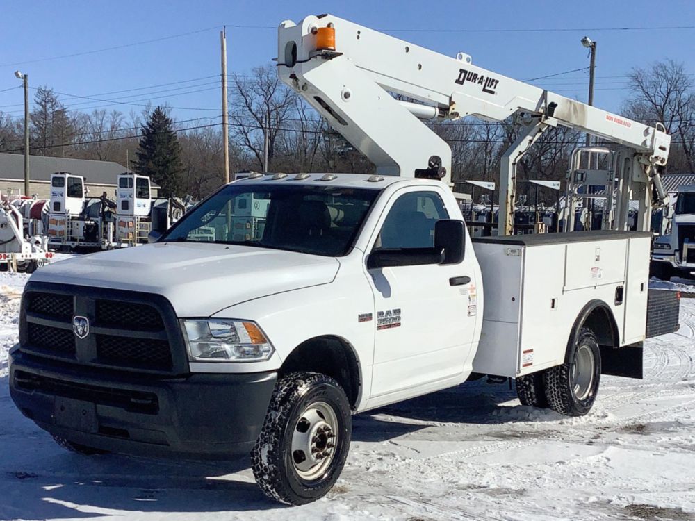 2018 Dodge Ram 3500 4x2 DUR-A-LIFT DTS-29 Bucket Truck