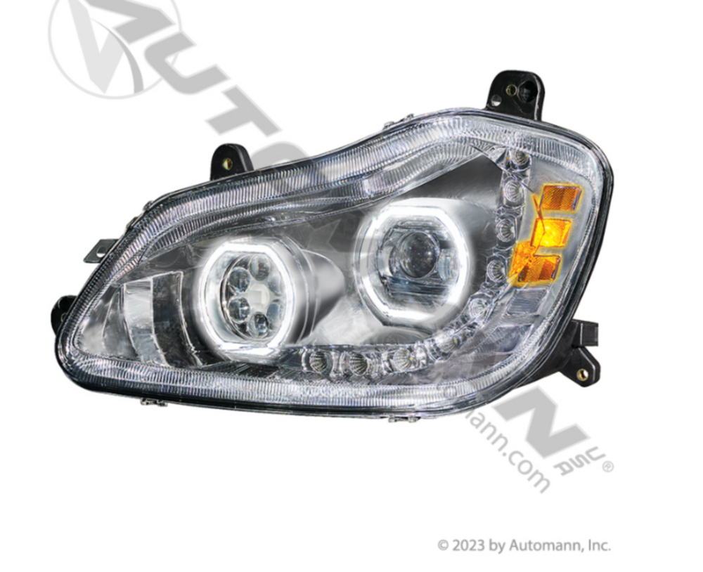 Automann Headlamp LED LH Kenworth