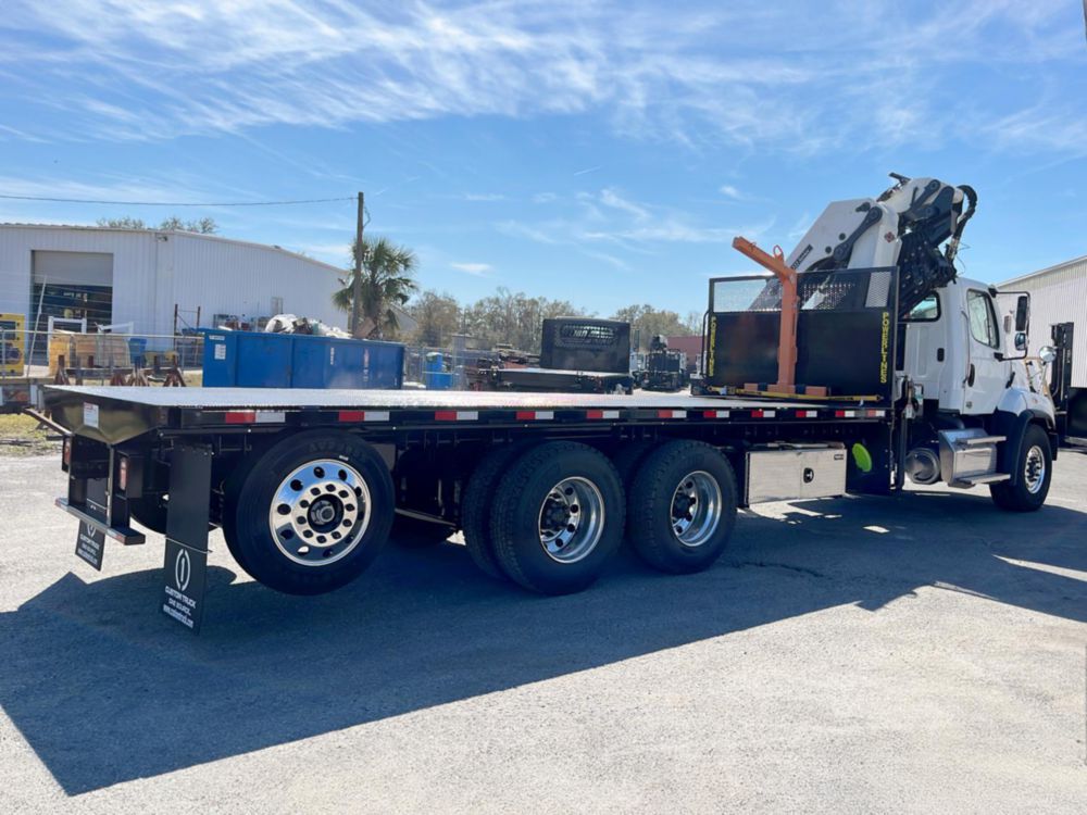 2025 Freightliner 114SD 8x4 IMT 32/222 K5 Roofing Knuckle Boom Truck