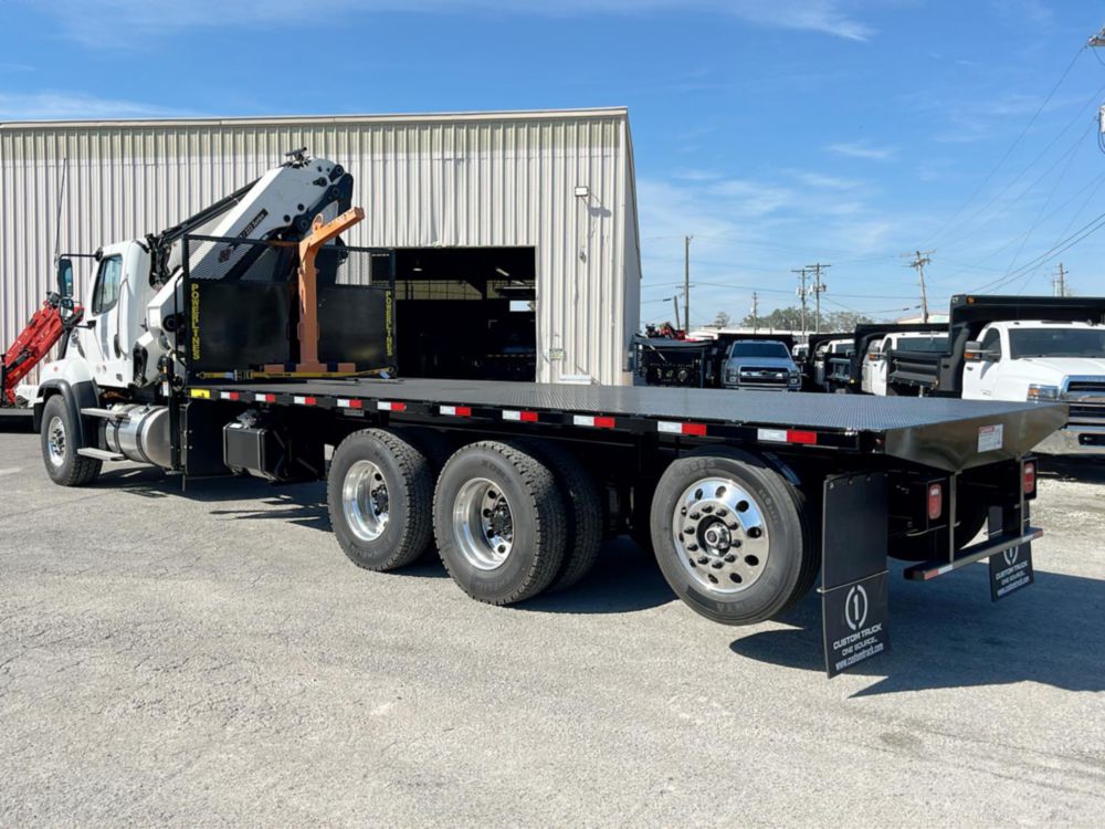 2025 Freightliner 114SD 8x4 IMT 32/222 K5 Roofing Knuckle Boom Truck