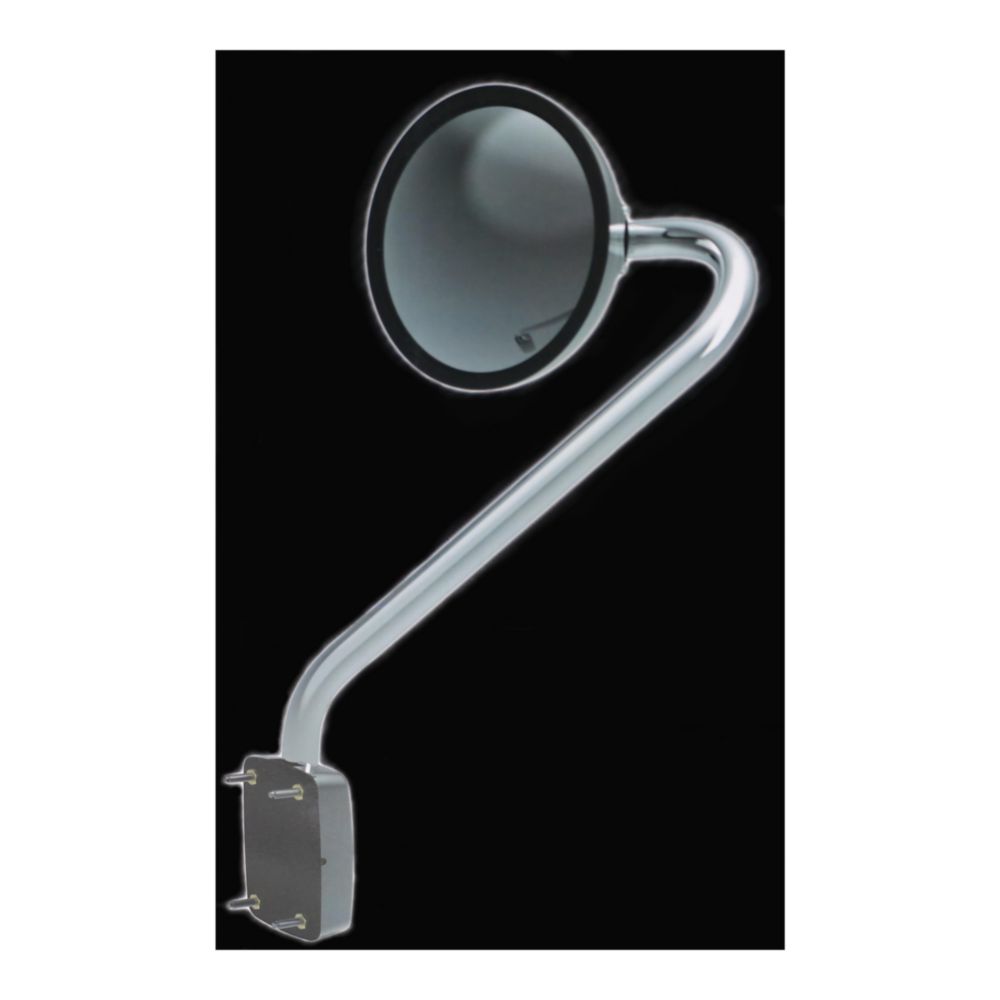 Automann Hood Mirror Assy RH Chrome Kenworth Pete