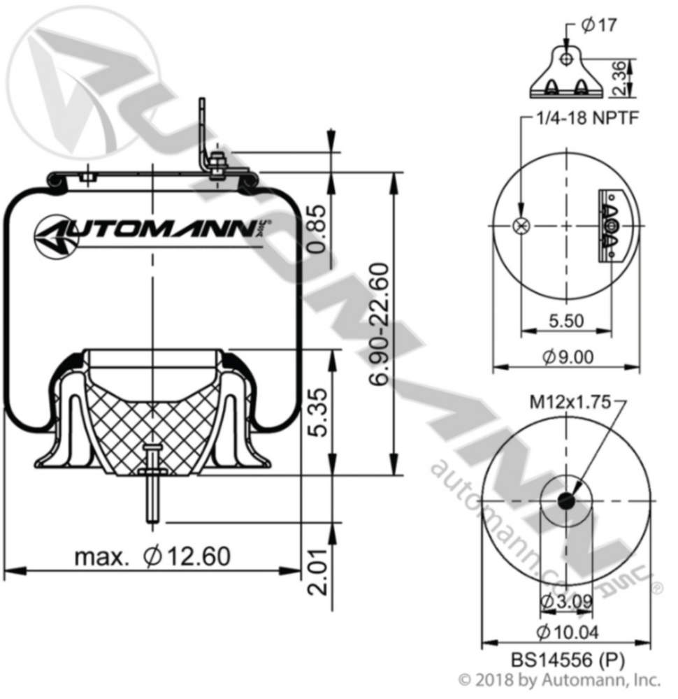 Automann Air Spring Rolling Lobe