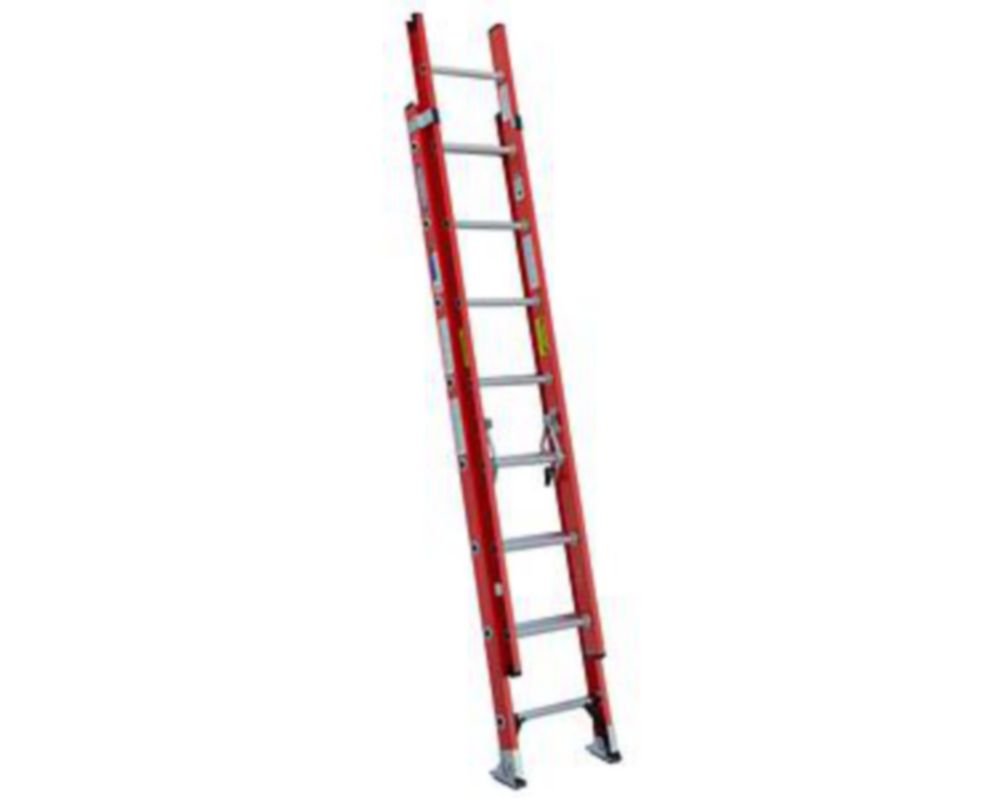 Werner 16' Fiberglass D-Rung Extension Ladder