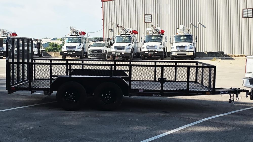2022 Delco 7x16 Utility Trailer