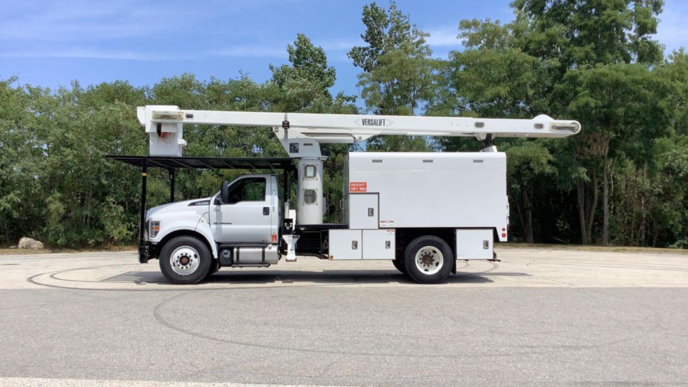 2018 Ford F-750 4x2 Versalift VO-260-REV-03 Forestry Bucket Truck