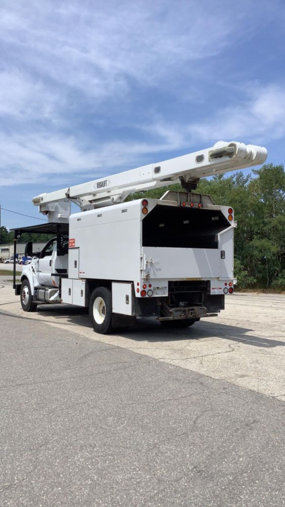 2018 Ford F-750 4x2 Versalift VO-260-REV-03 Forestry Bucket Truck