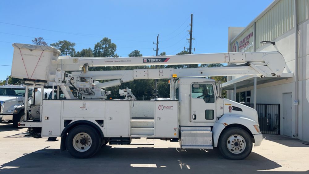 2013 Kenworth T370 4x2 Terex 5TC-55 Bucket Truck