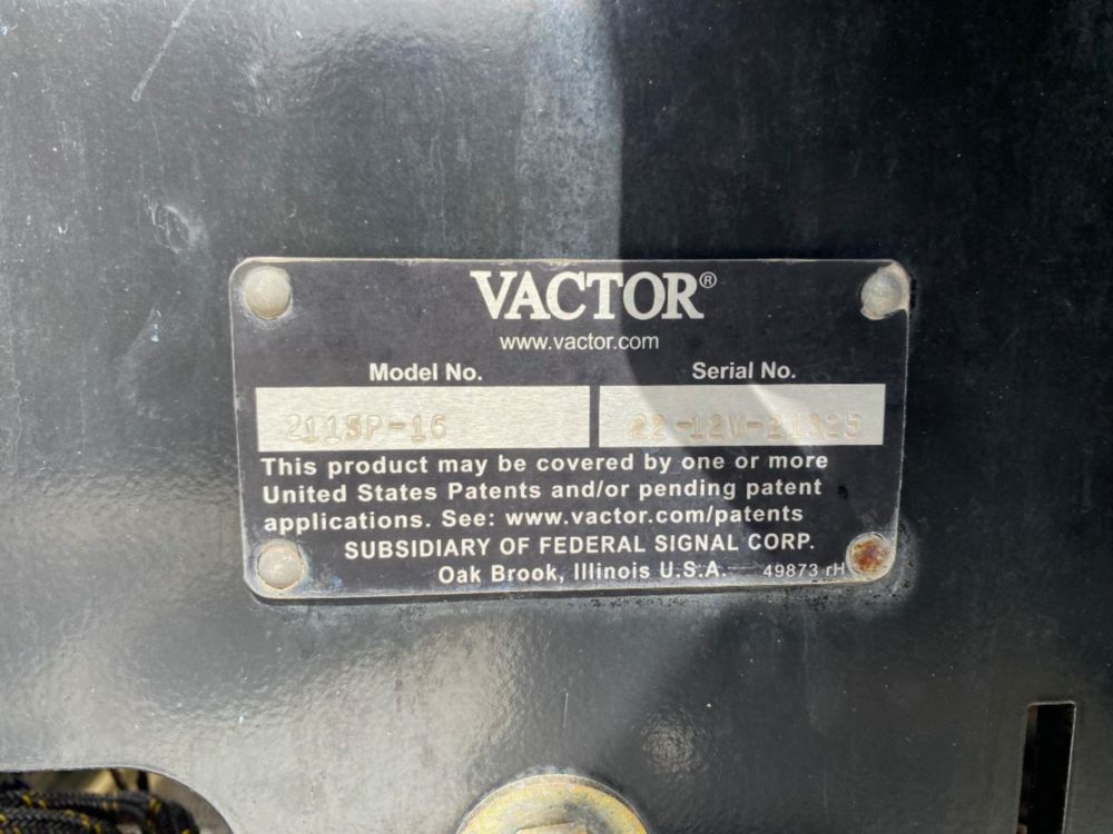 2023 Kenworth T-880 Vactor 2115P-16 Sewer Cleaner Hydro Excavator