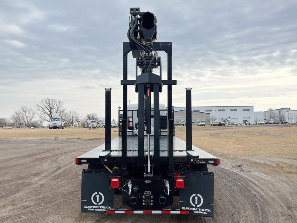 2025 Peterbilt 567 8x4 IMT 28562 Drywall Crane Truck