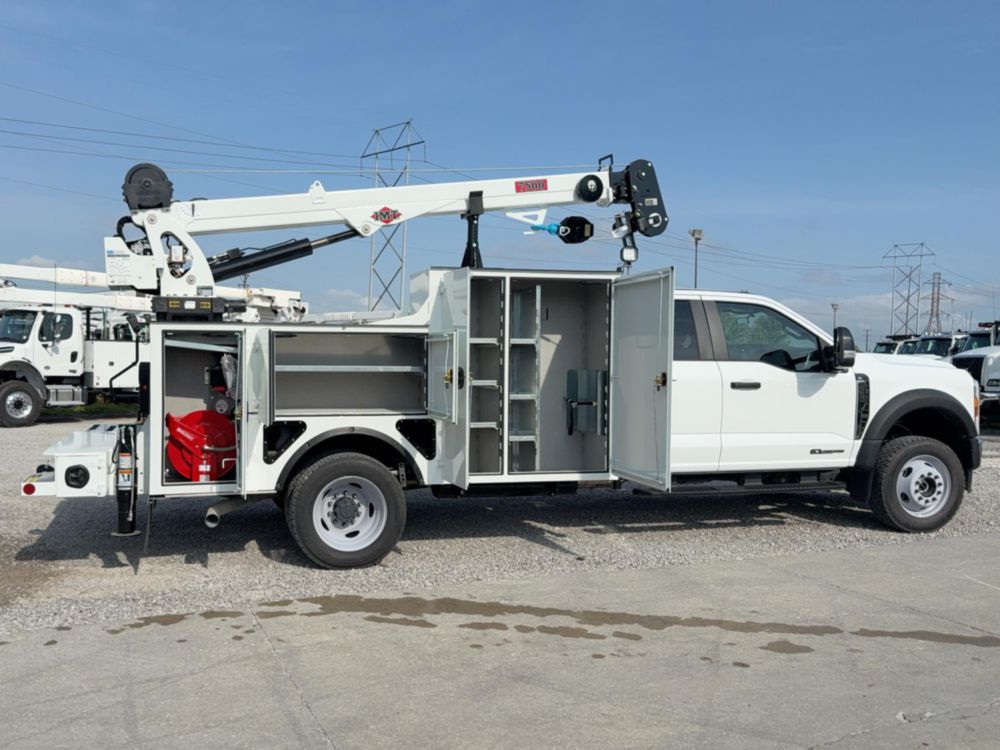 2025 Ford F550 4x4 IMT DOM1 Service Truck w/ Crane