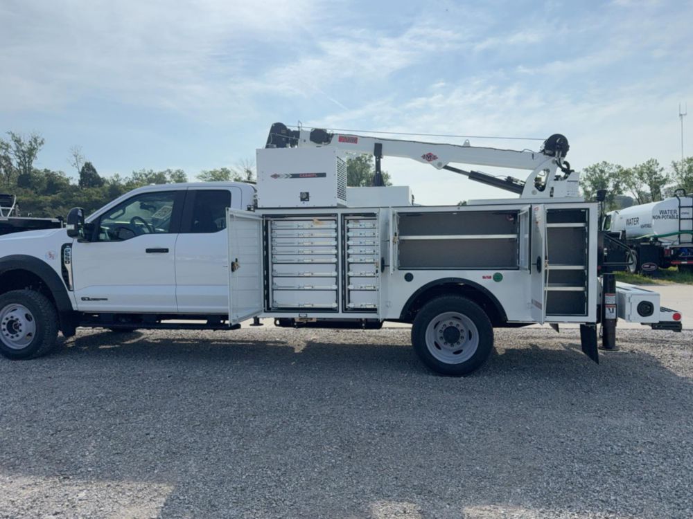2025 Ford F550 4x4 IMT DOM1 Service Truck w/ Crane