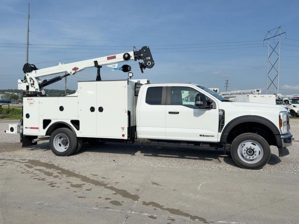 2025 Ford F550 4x4 IMT DOM1 Service Truck w/ Crane