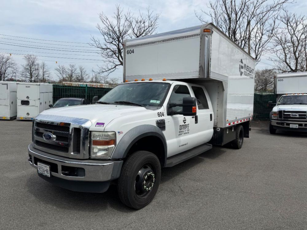 2009 Ford Crew Cab F-550 Box Truck