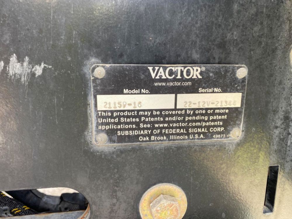 2023 Kenworth T-880 Vactor 2115P-16 Sewer Cleaner Hydro Excavator
