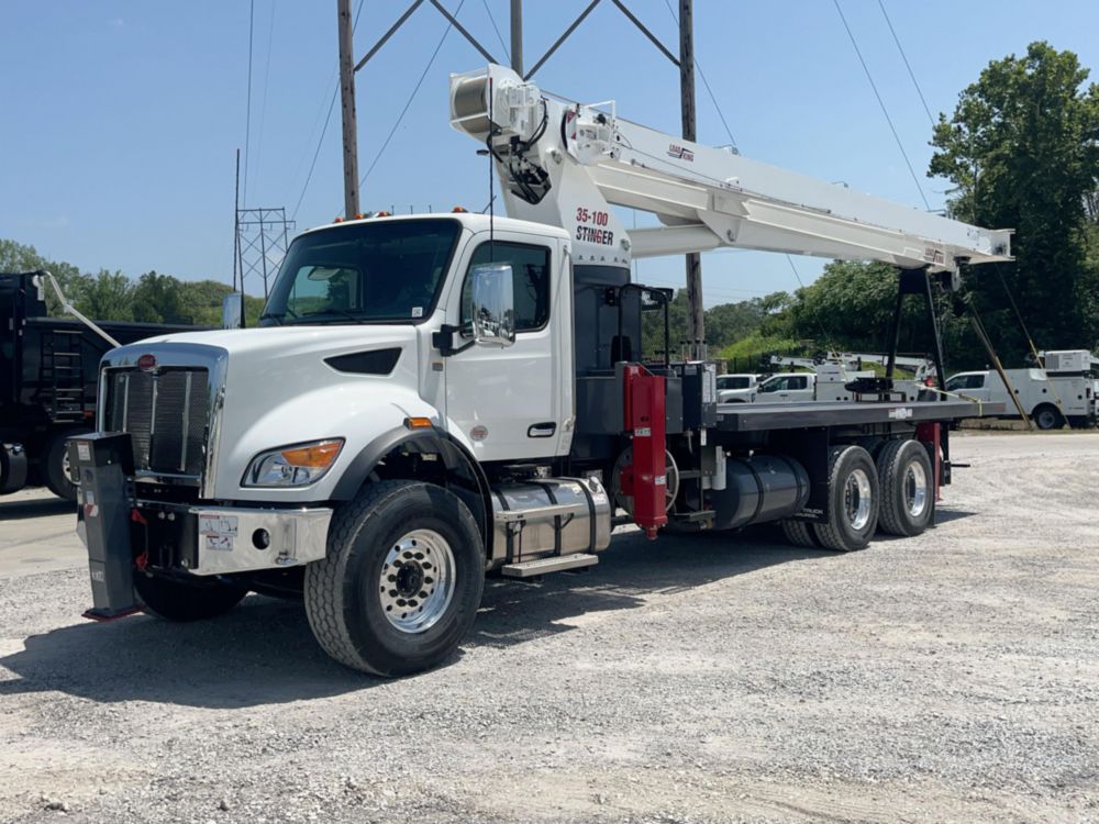 2025 Peterbilt 548 6x4 Load King STINGER 35-100 Boom Truck
