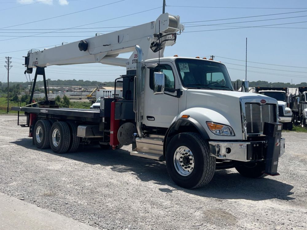2025 Peterbilt 548 6x4 Load King STINGER 35-100 Boom Truck