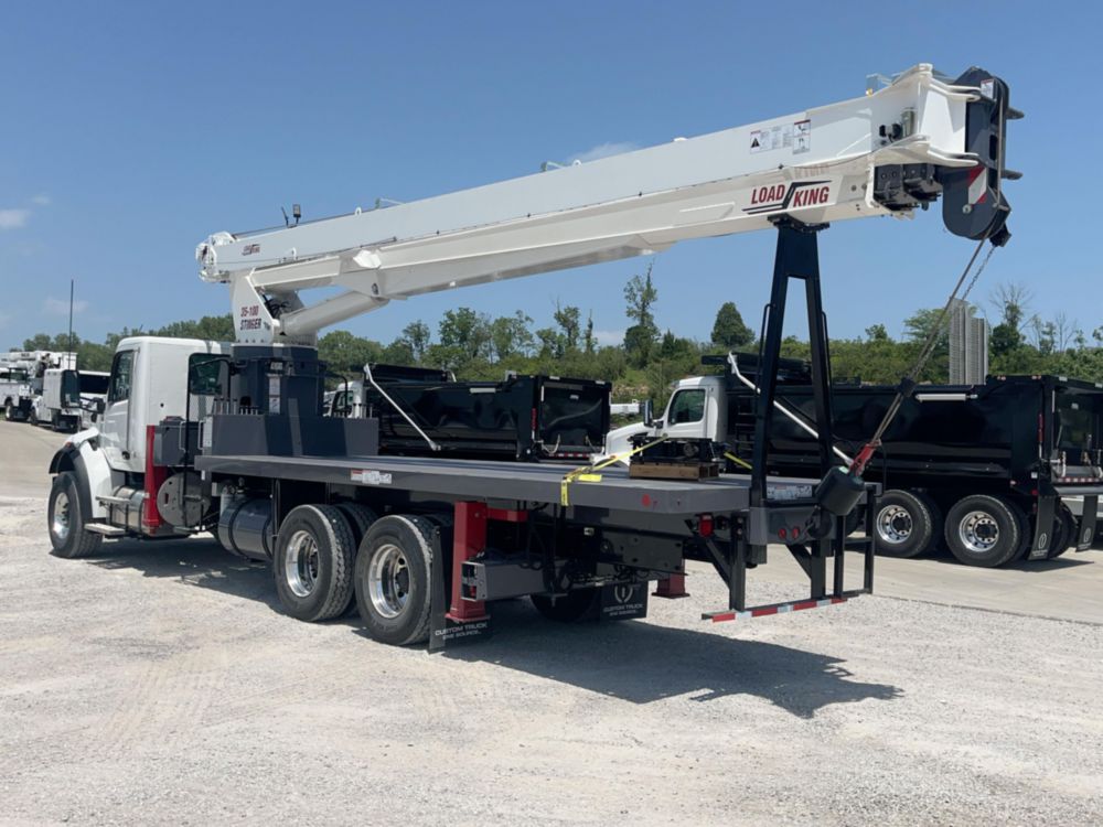 2025 Peterbilt 548 6x4 Load King STINGER 35-100 Boom Truck