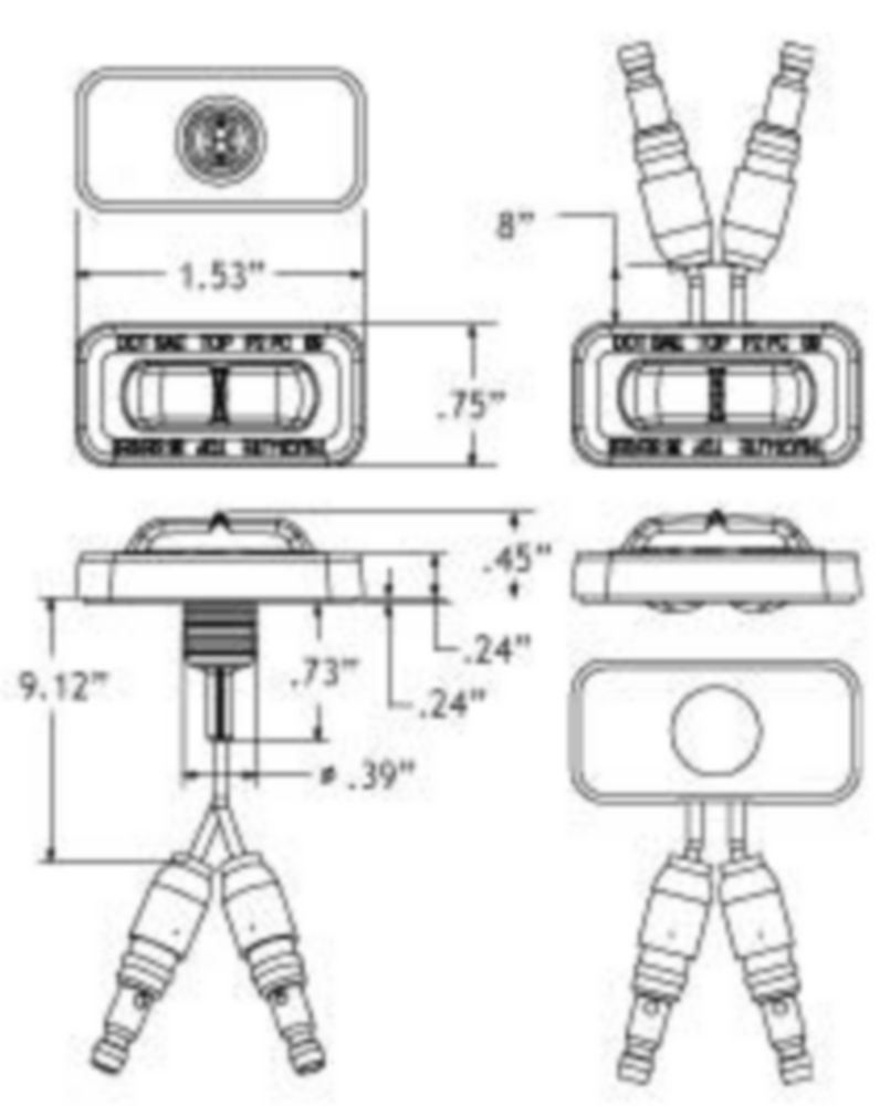 LED 36 SERIES FLEX LAMP REAR