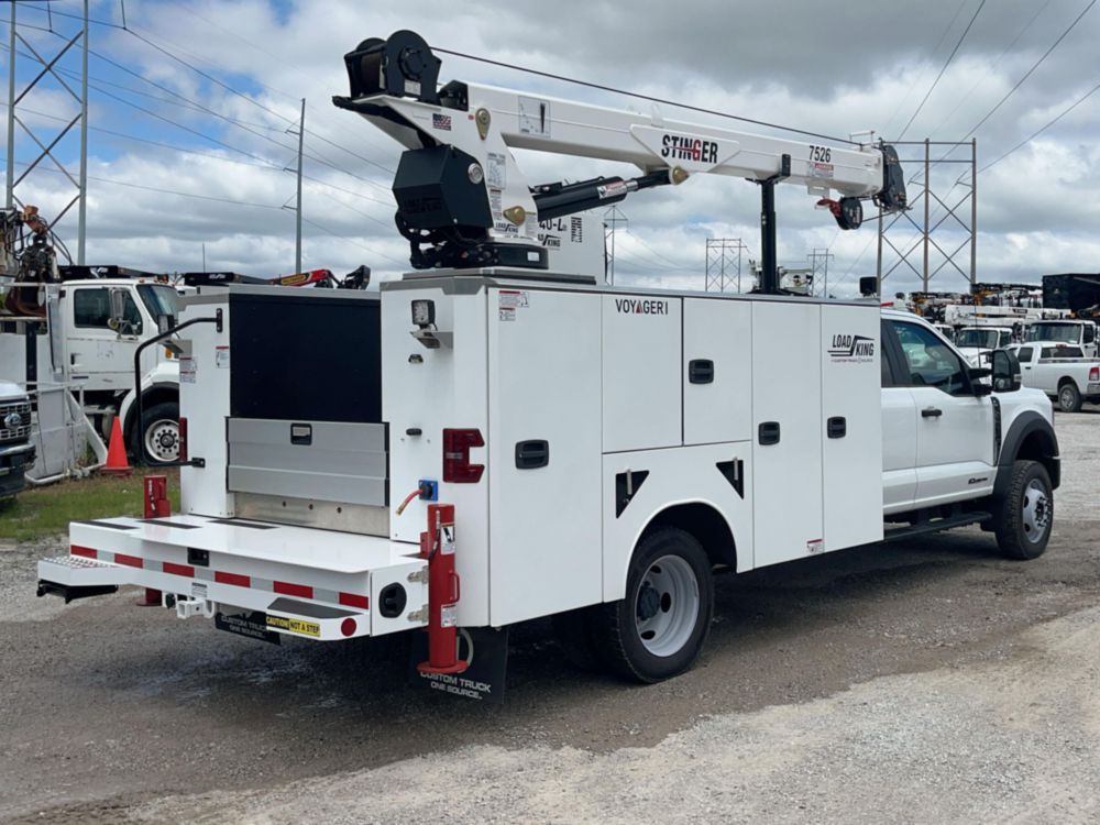 2025 Ford F550 4x4 Load King STINGER 7526 Service Truck