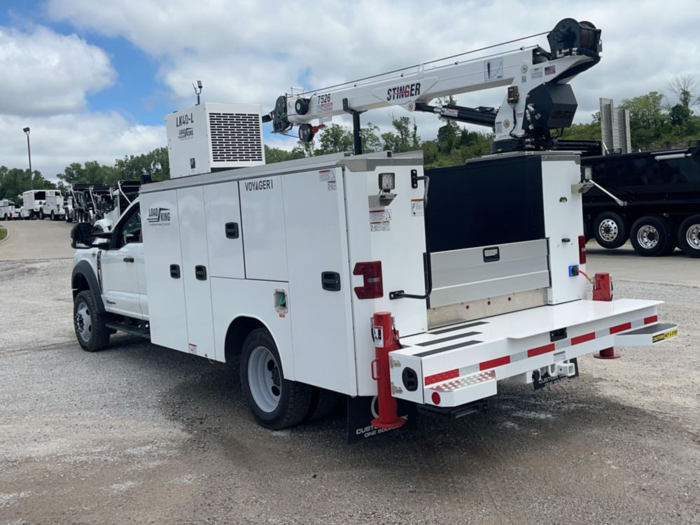 2025 Ford F550 4x4 Load King STINGER 7526 Service Truck