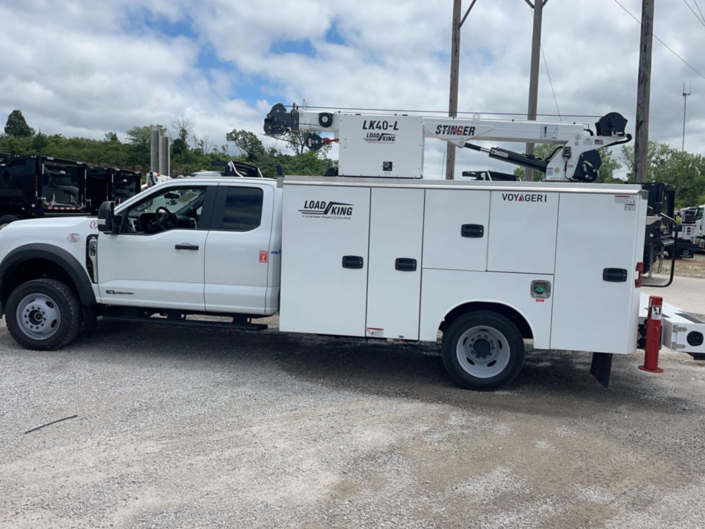 2025 Ford F550 4x4 Load King STINGER 7526 Service Truck