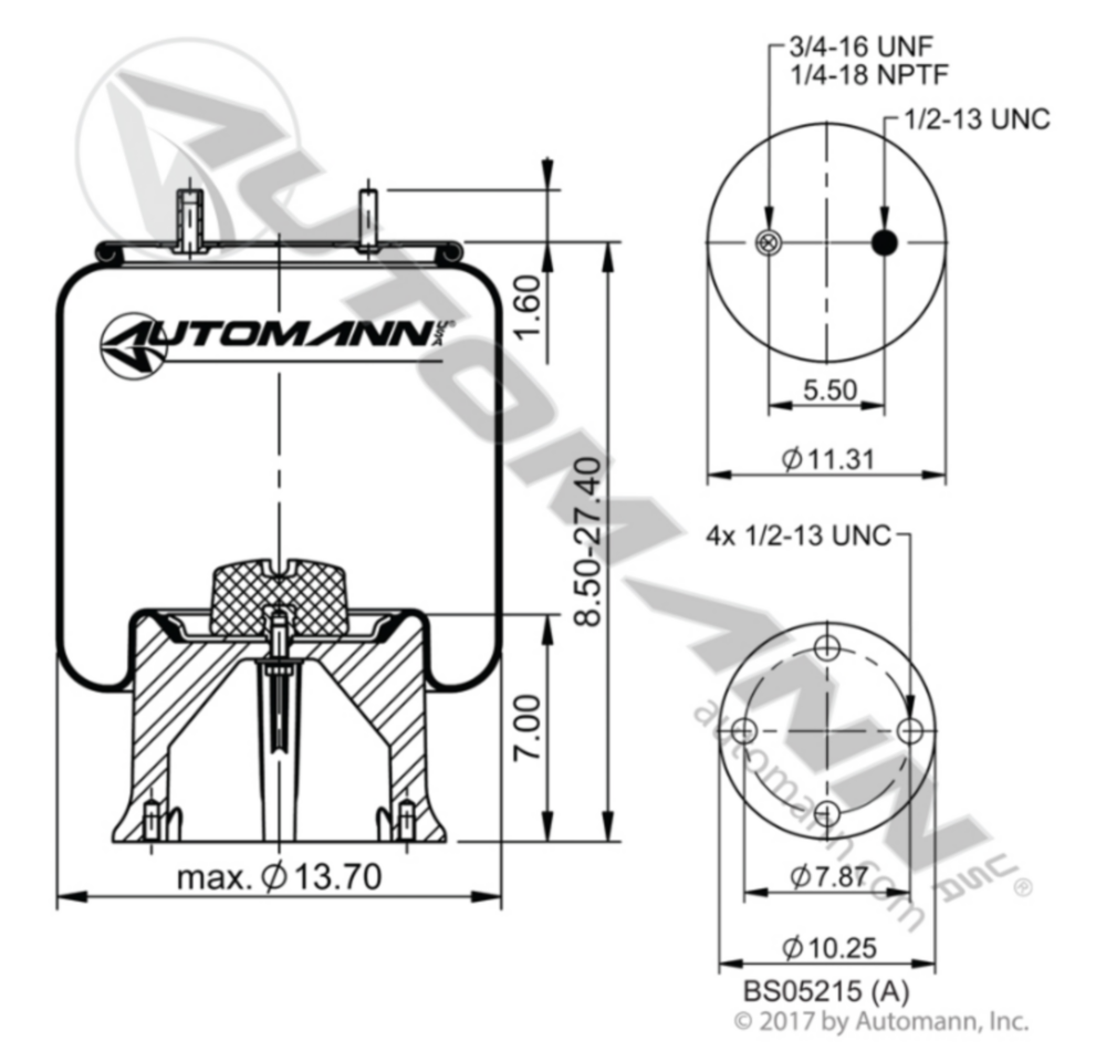 Automann Air Spring Load Watson & Chalin