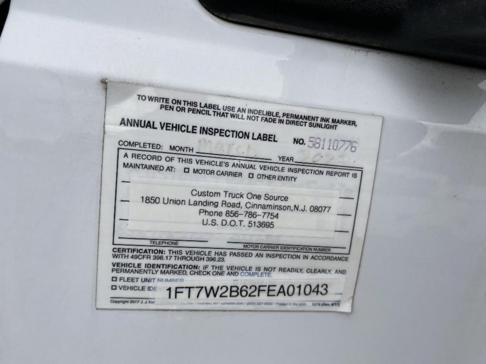 2015 Ford F250 4x4 Pickup Truck