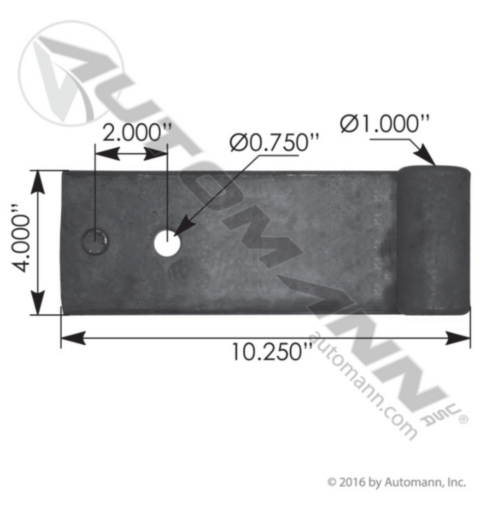 Automann Shock Bracket Kenworth