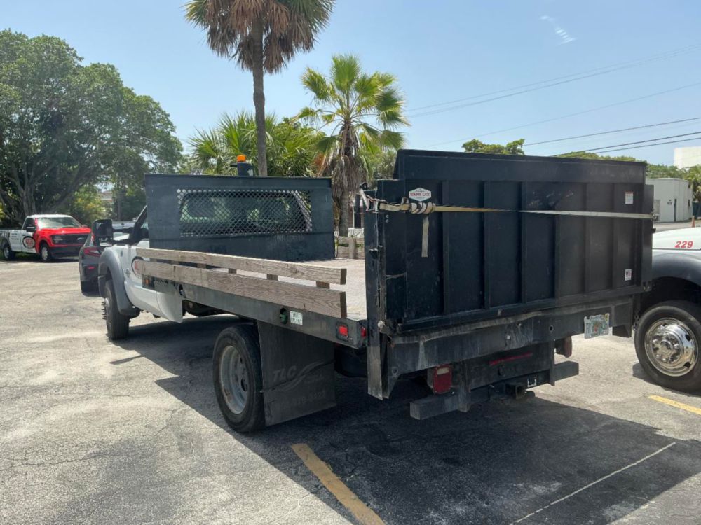 2013 Ford F-450 Powerstroke Powered Flatbed Truck