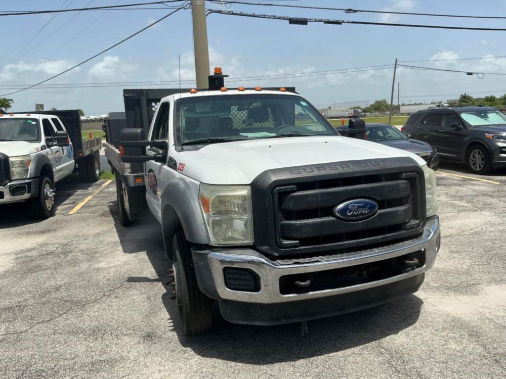 2013 Ford F-450 Powerstroke Powered Flatbed Truck