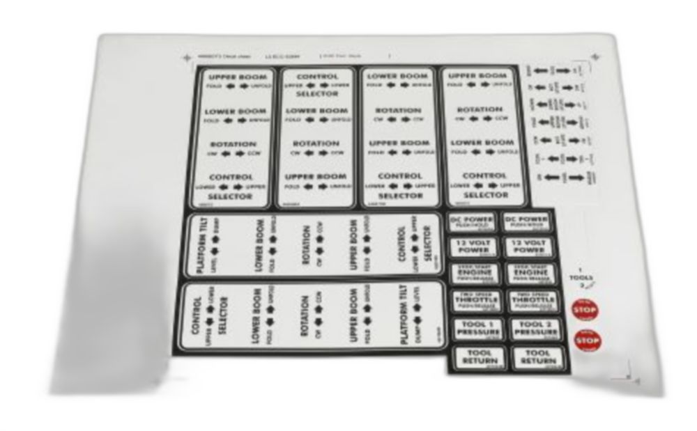 DECAL SHEET