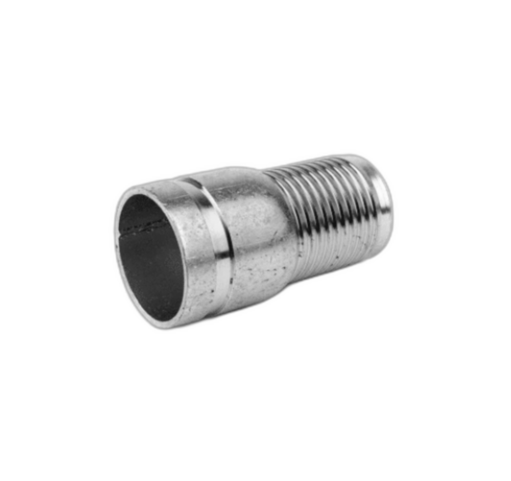 3" NIPPLE GROOVE X BARB
