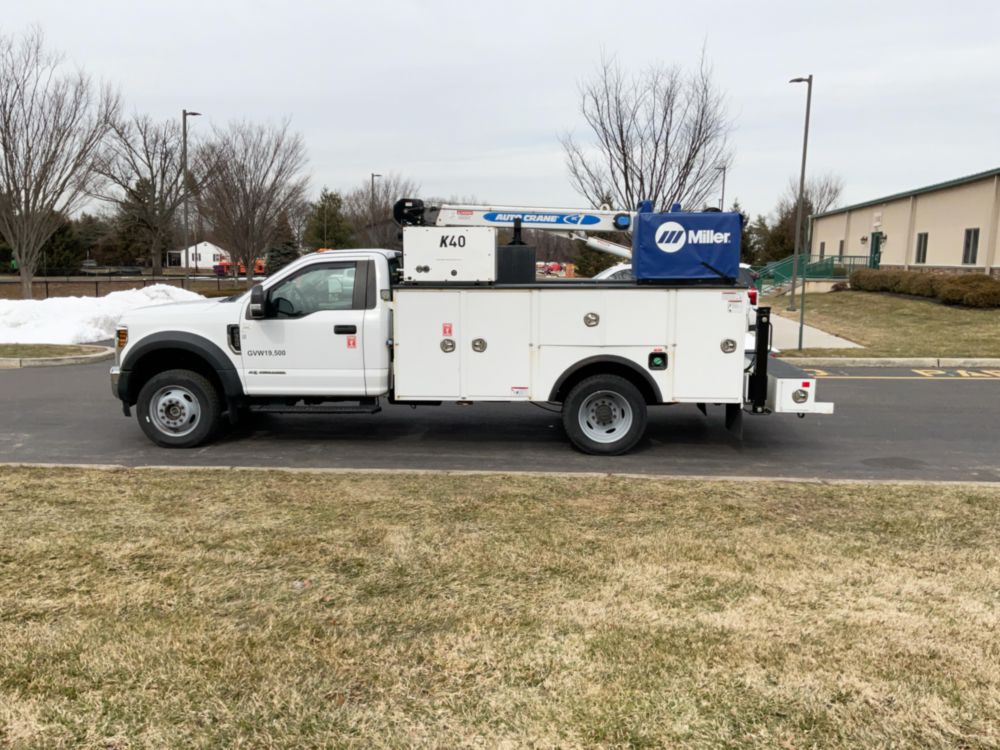 2018 Ford F-550 4x4 Load King Voyager I Service Truck W/Crane