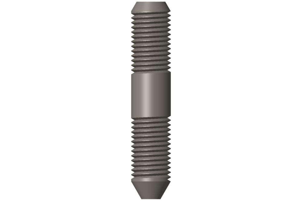 STUD,DOUBLE END PLAIN