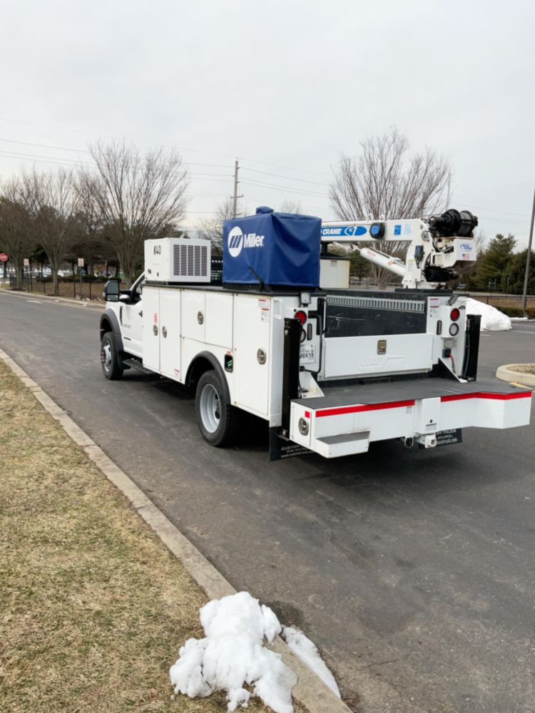 2018 Ford F-550 4x4 Load King Voyager I Service Truck W/Crane