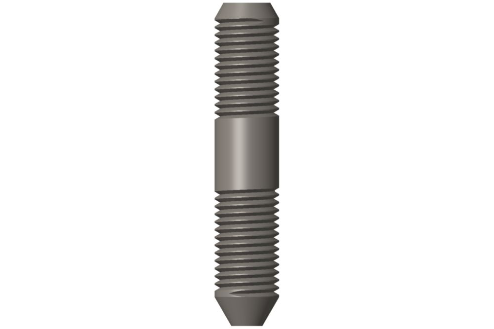 STUD,DOUBLE END PLAIN