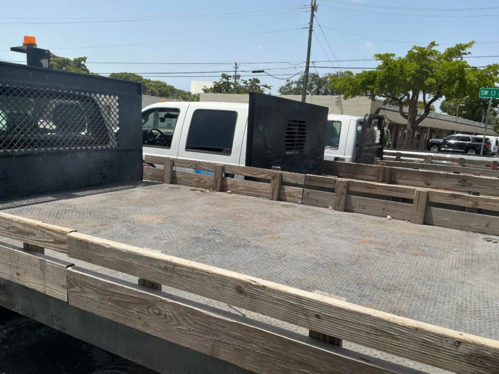 2013 Ford F-450 Powerstroke Powered Flatbed Truck
