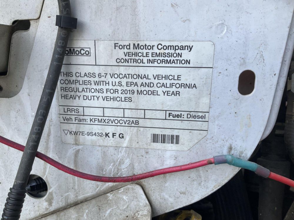 2019 Ford F-750 Powerstroke Versalift VTP-40NE Cable Placer Truck